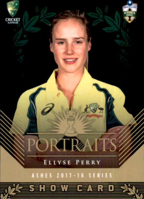 Portraits Show Card Set of 6, 2017-18 Tap'n'play CA Ashes Cricket