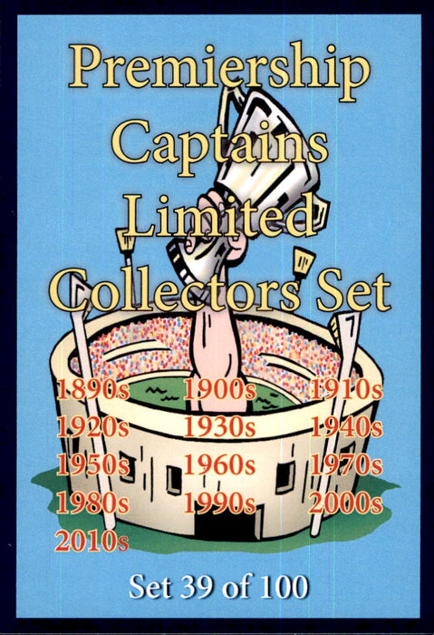 Premiership Captains Collector Set by Noel