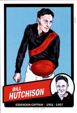 Essendon Bombers Captains Card Set by Noel