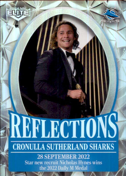 Nico Hynes, Cronulla Sharks, Reflections, 2024 TLA Elite NRL Rugby League