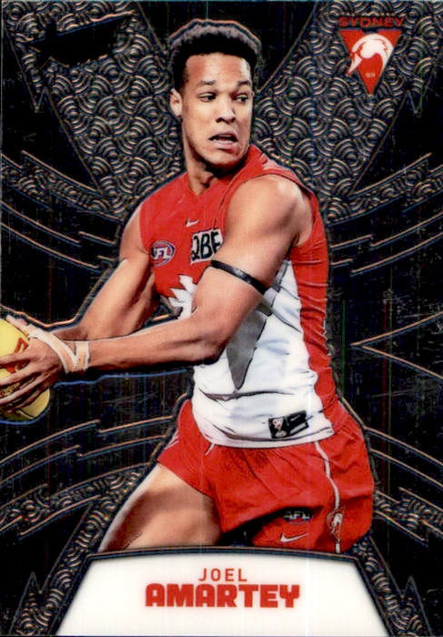 Joel Amartey, LTR151, Luminous Thunderbolt Refractor, 2024 Select AFL Footy Stars