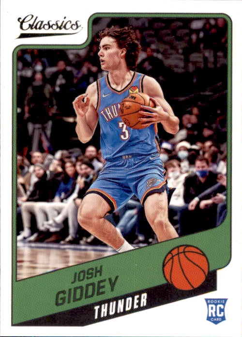 Josh Giddey, RC, Classics, 2021-22 Panini Chronicles Basketball NBA