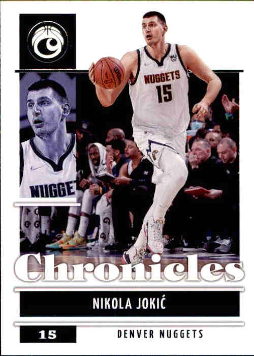 Nikola Jokic, #20, 2021-22 Panini Chronicles Basketball NBA