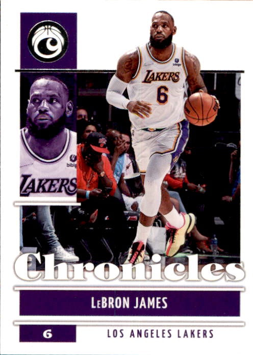 Lebron James, #4, 2021-22 Panini Chronicles Basketball NBA