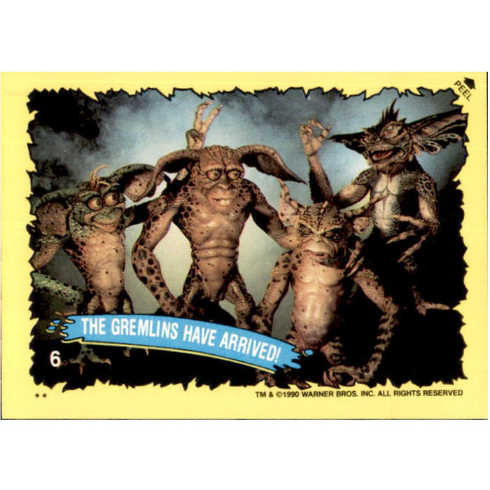 Gremlins 2 Sticker Set, 1990 Topps