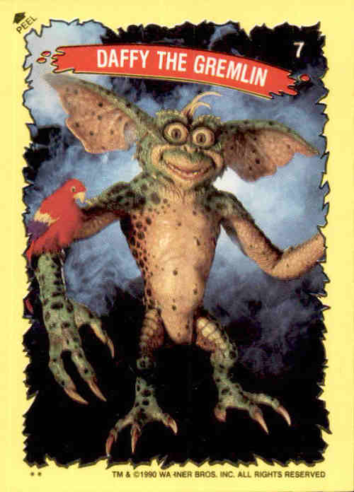 Gremlins 2 Sticker Set, 1990 Topps