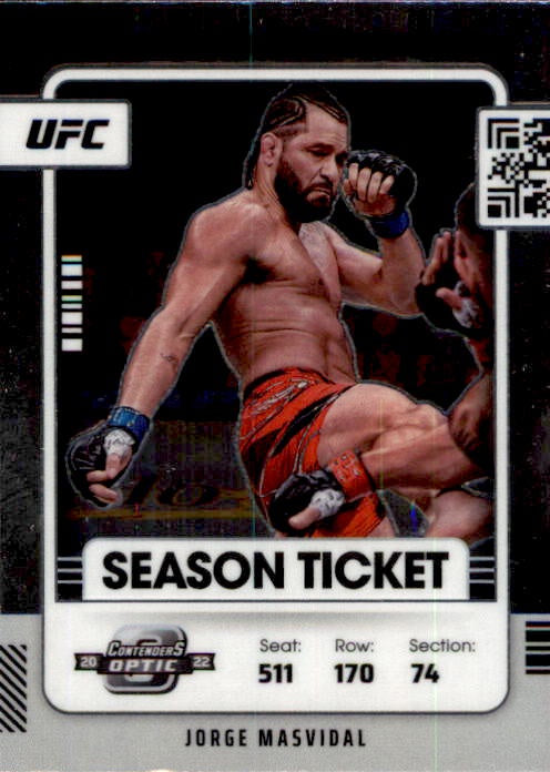 Jorge Masvidal, Contenders Optic, 2022 Panini Chronicles UFC