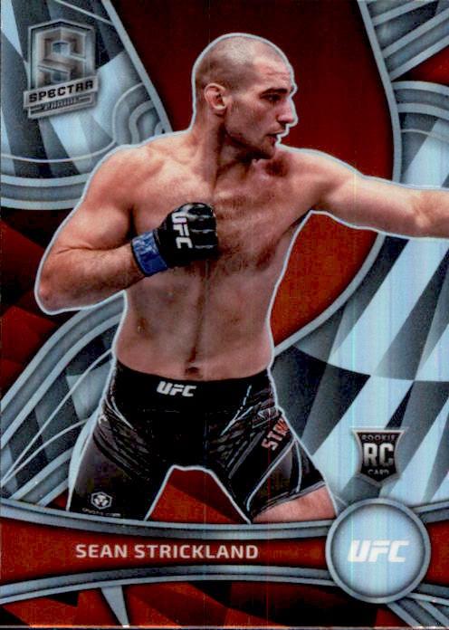 Sean Stickland, RC, Spectra Prizm, 2022 Panini Chronicles UFC