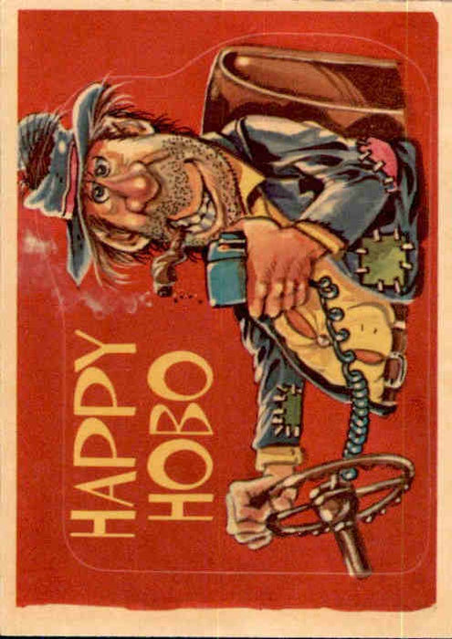 Happy Hobo, Donruss CB Dictionary Sticker Card