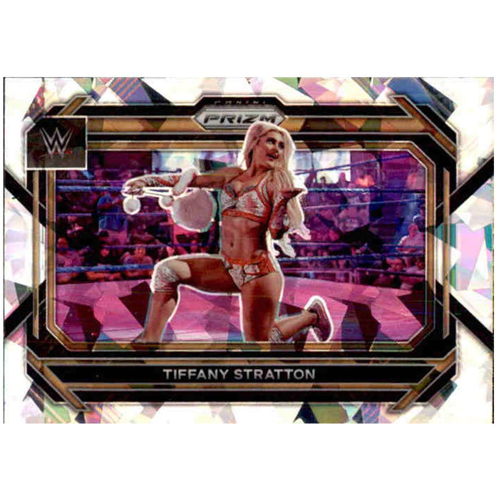 Tiffany Stratton, Cracked Ice Prizm, 2023 Panini Prizm WWE Wrestling