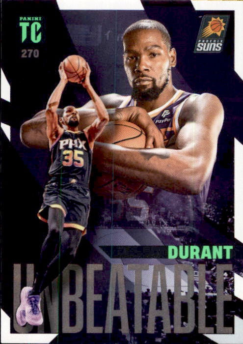 Kevin Durant, #270, Unbeatable, 2024 Panini Top Class Basketball NBA