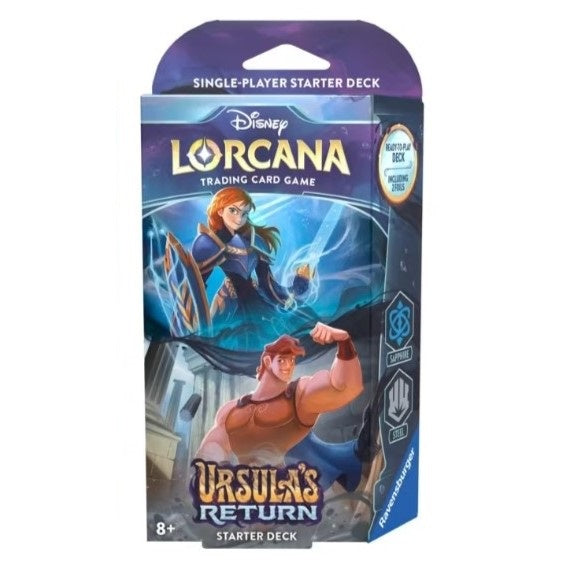 Disney Lorcana - Ursula's Return - Sapphire/Steel Starter Deck