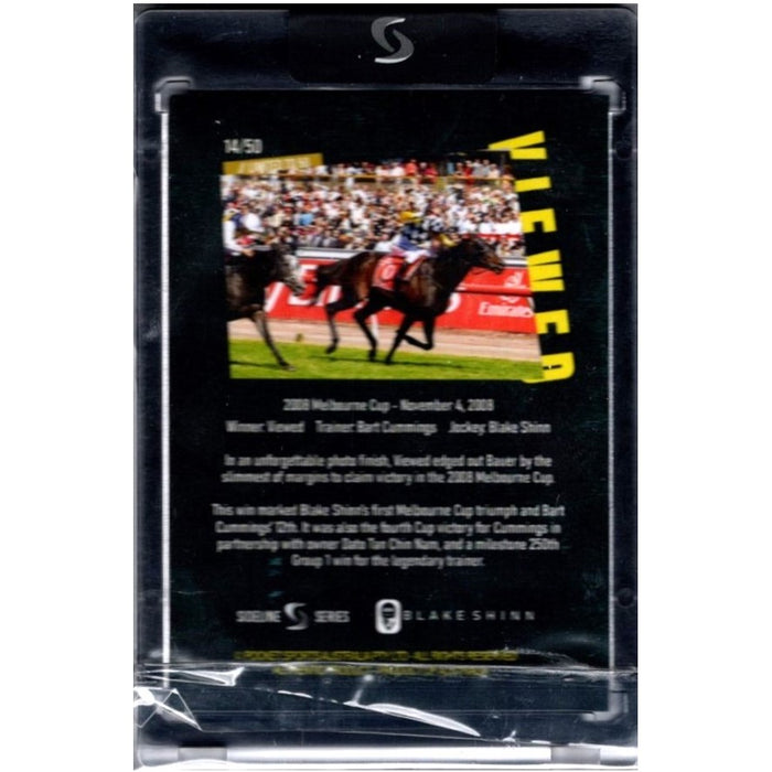 Viewed x Blake Shinn, 2008 Melbourne Cup, Signature Black Edition, Sideline Series