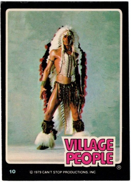 Village People #10, 1979 Donruss Rockstars