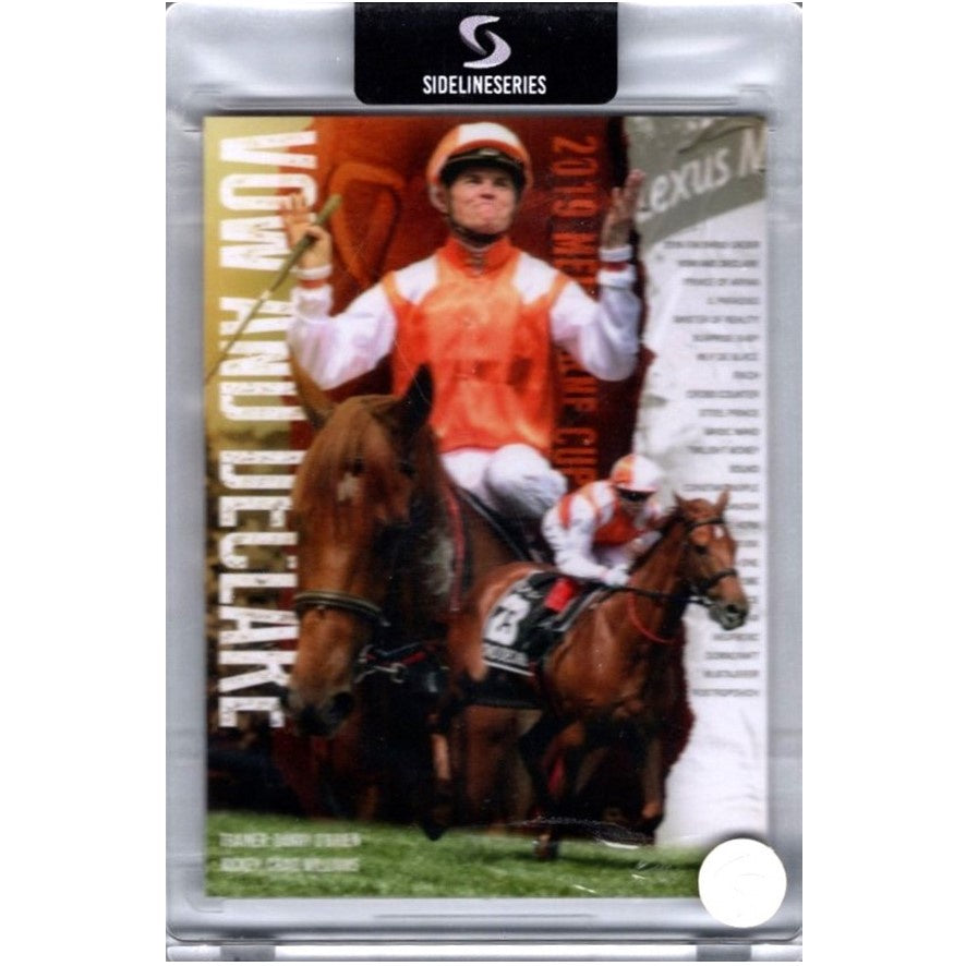 Vow And Declare x Craig Williams, 2019 Melbourne Cup, Signature Black Edition, Sideline Series