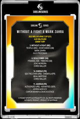 Without A Fight X Mark Zahra 2023 Melbourne Cup,  Signature Black Edition, Sideline Series