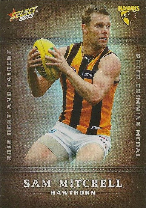 Sam Mitchell, Best & Fairest, 2013 Select AFL Champions