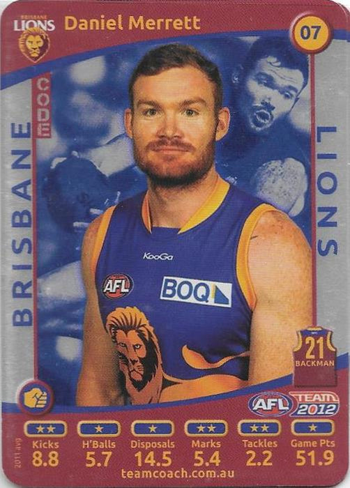 2012 Teamcoach AFL Silver Parallel card - 1 to 200 - Pick Your Card