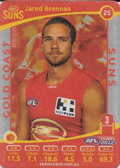 2012 Teamcoach AFL Silver Parallel card - 1 to 200 - Pick Your Card