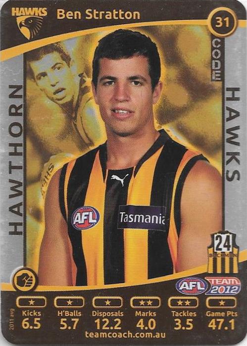 2012 Teamcoach AFL Silver Parallel card - 1 to 200 - Pick Your Card