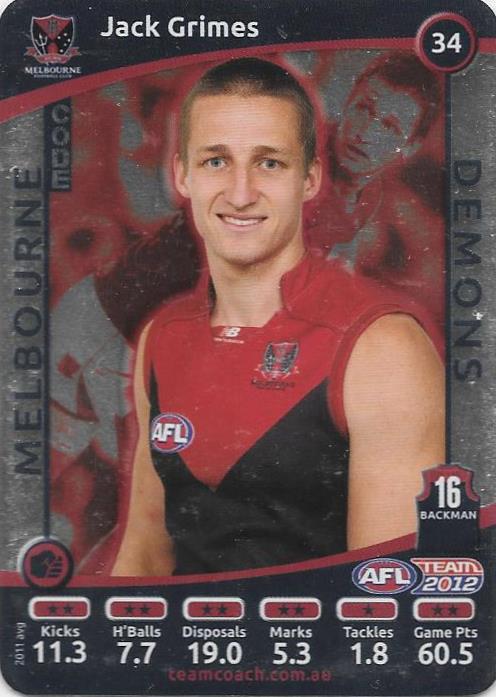 2012 Teamcoach AFL Silver Parallel card - 1 to 200 - Pick Your Card