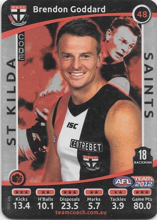 2012 Teamcoach AFL Silver Parallel card - 1 to 200 - Pick Your Card