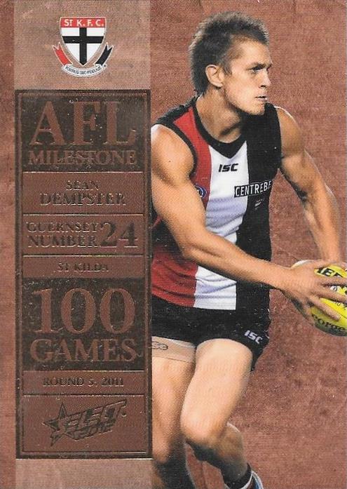 Sean Dempster, 100 Game Milestone, 2012 Select AFL Champions