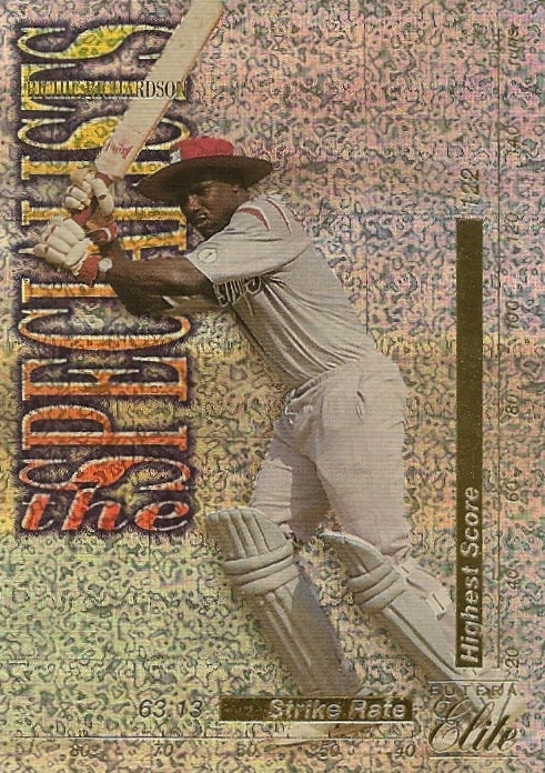 Richie Richardson, The Specialists, 1996 Futera Elite Cricket