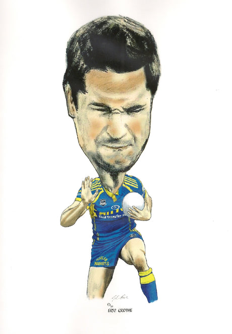 Eric Grothe, Big Head, GregsArt A4 Print