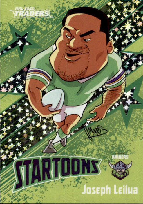 Joseph Leilua, Green Startoons, 2020 TLA Traders NRL