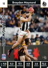 2023 Teamcoach AFL Common Cards -  Cards 1 to 100 - Pick Your Card