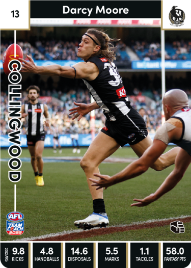 2023 Teamcoach AFL Common Cards -  Cards 1 to 100 - Pick Your Card