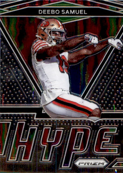 Deebo Samuel, Hype, 2020 Panini Prizm Football NFL