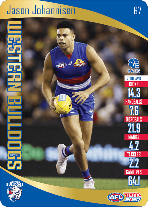 Jason Johannisen, Gold, 2020 Teamcoach AFL