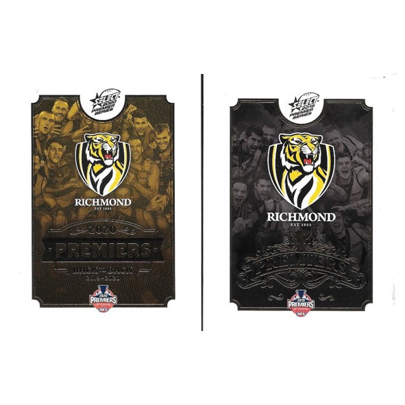 COMBO: 2019 & 2020 Select Richmond Tigers Premiers card sets