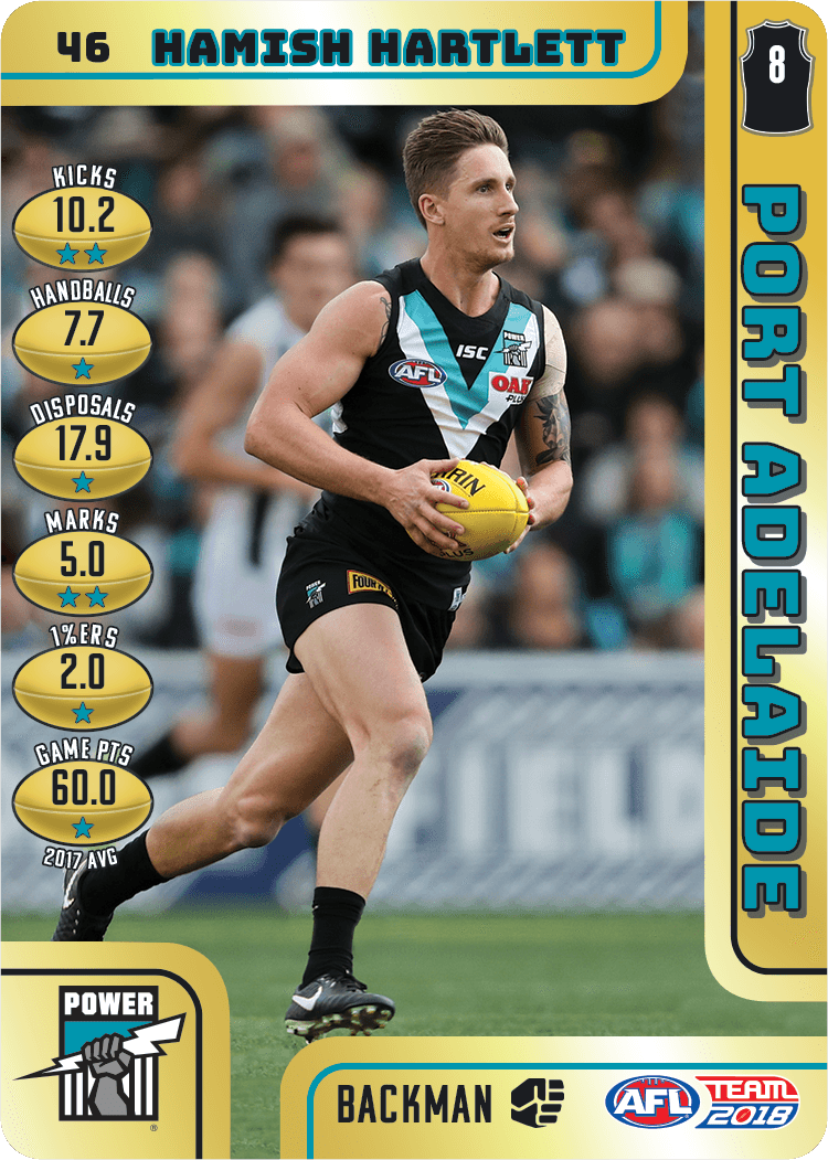 Hamish Hartlett, Gold, 2018 Teamcoach AFL