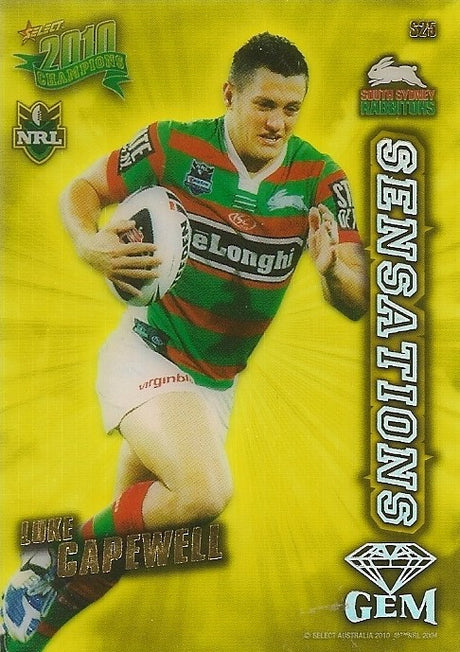 Luke Capewell, Sensations Gem, 2010 Select NRL Champions