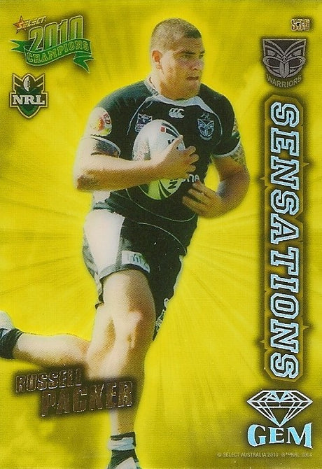 Russell Packer, Sensations Gem, 2010 Select NRL Champions