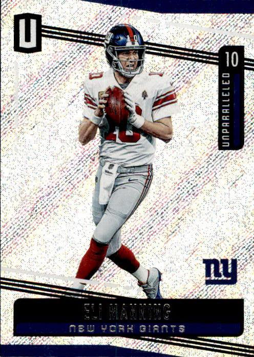 Eli Manning, 2019 Panini Unparalleled Football NFL