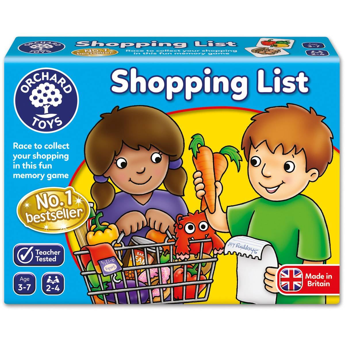 Orchard Game - Shopping List
