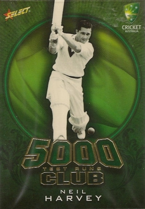 Neil Harvey, 5000 Test Run Club, 2009-10 Select Cricket