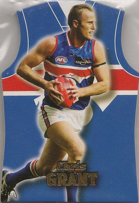 Western Bulldogs, Guernsey Die-Cut Team Set, 2006 Select AFL Supreme