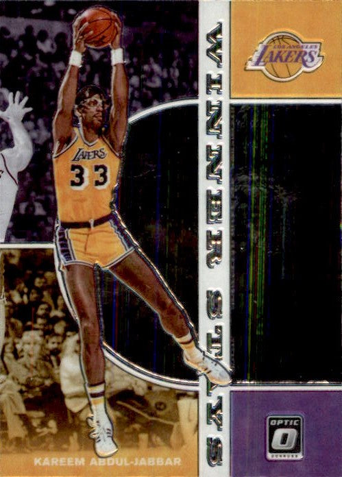 Kareem Abdul-Jabbar, Winner Stays, 2019-20 Panini Donruss Optic Basketball NBA