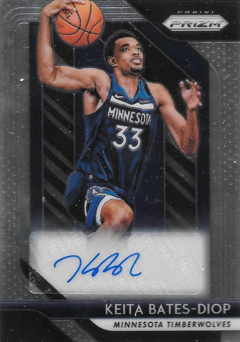 Keita Bates-Diop, RC, Rookie Signature, 2018-19 Panini Prizm Basketball NBA