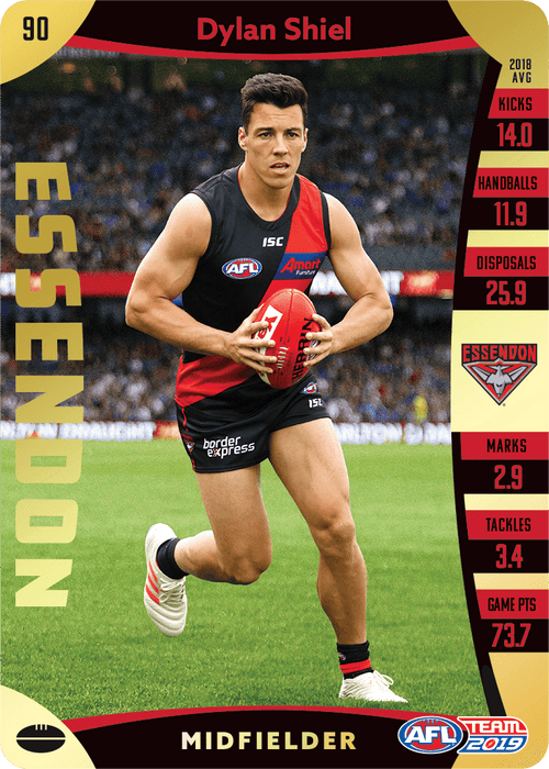 Dylan Shiel, Gold, 2019 Teamcoach AFL