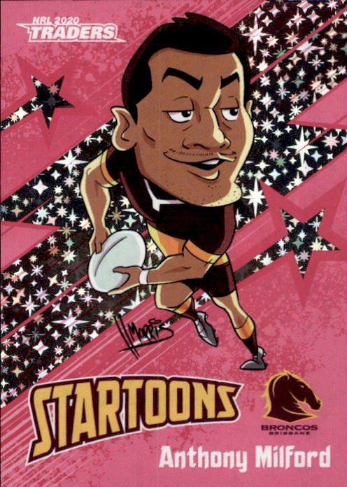 Anthony Milford, Pink Startoons, 2020 TLA Traders NRL