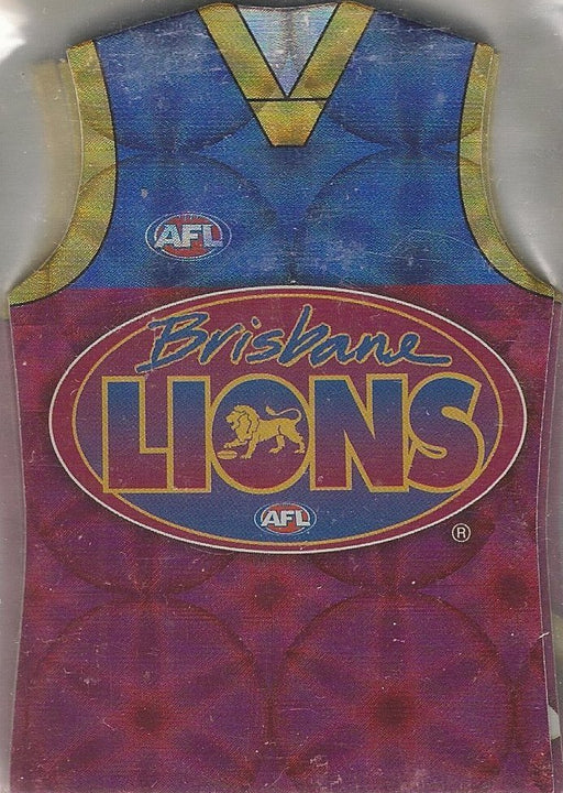 Brisbane Lions, Guernsey Die-cut Team Set, 2009 Select AFL Pinnacle