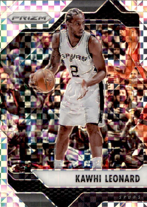 Kawhi Leonard, Starburst Refractor, 2016-17 Panini Prizm Basketball NBA