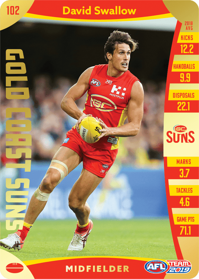 David Swallow, Gold, 2019 Teamcoach AFL