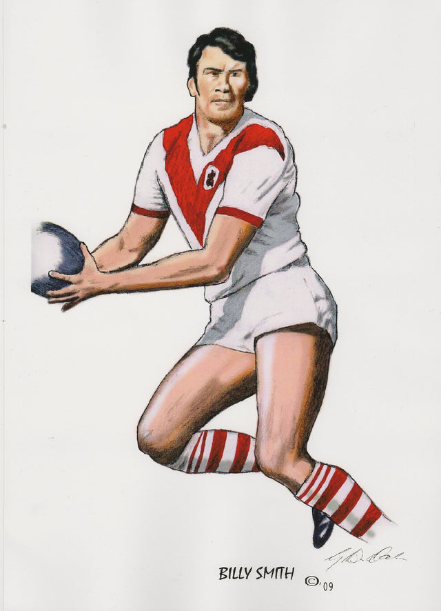 Billy Smith, GregsArt A4 Print